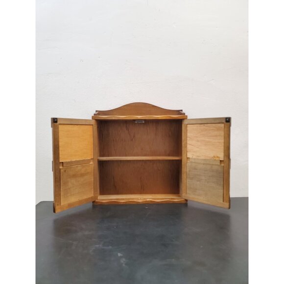 Wooden Spice Rack | Wall Mounted Spice Shelf | Spice Storage | Rustic Kitchen - Picture 7 of 10